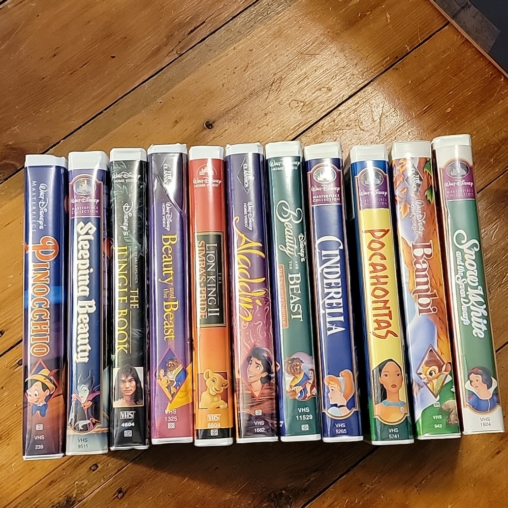 Disney VHS Tapes